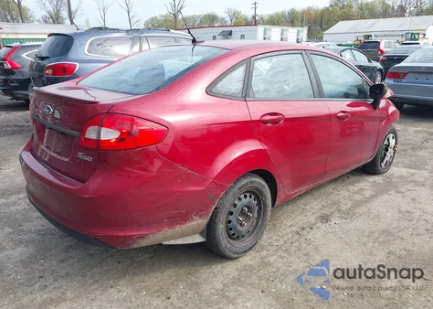 2013 Ford Fiesta Se from USA, damaged, VIN 3FADP4BJ1DM192788